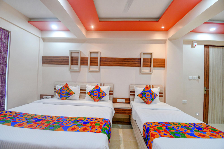 Bedroom 3, FabHotel The Lily - Nr. Bisarjan Ghat, North 24 Parganas