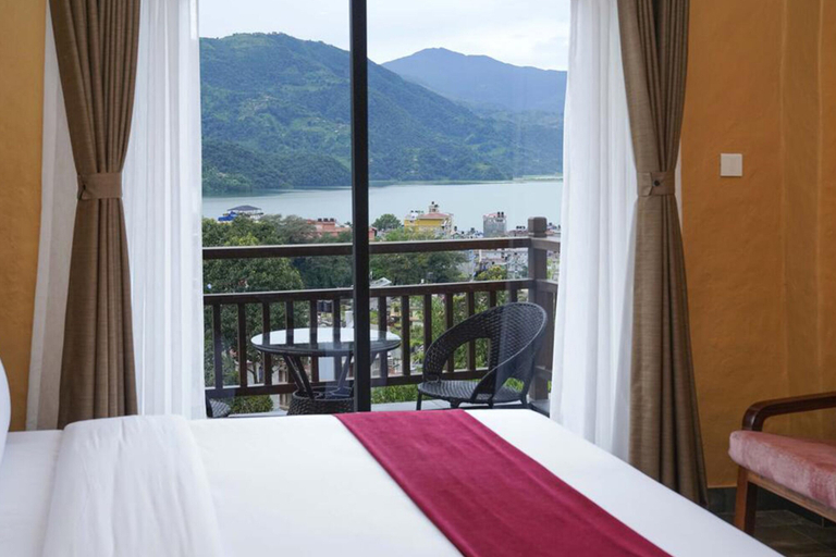 Bedroom 4, Bar Peepal Resort, Gandaki