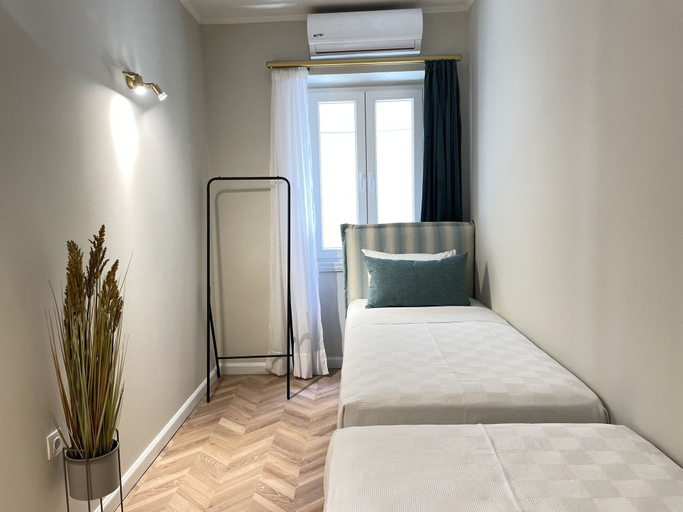 Bedroom 2, Piazza San Rocco Apartments, Ionian Islands