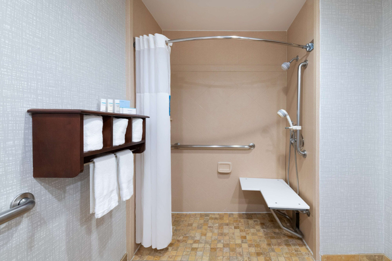 Bathroom 4, Hampton Inn Denver-International Airport, Denver