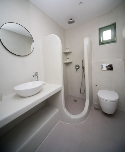 Bathroom 3, Pelican Hotel, South Aegean