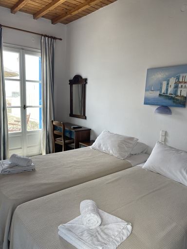 Bedroom 3, Pelagos Studios, South Aegean
