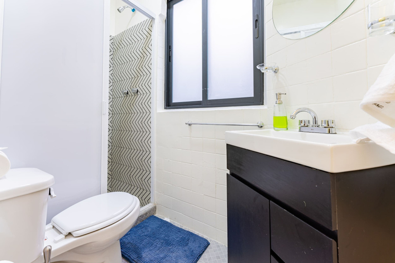 Bathroom 4, Narvarte Apartments by Escajal Homes, Mexico City