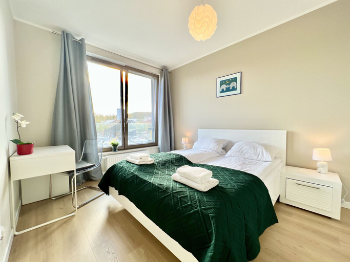 Bedroom 3, Apartamenty Garnizon by Q4Apartments, Gdańsk City