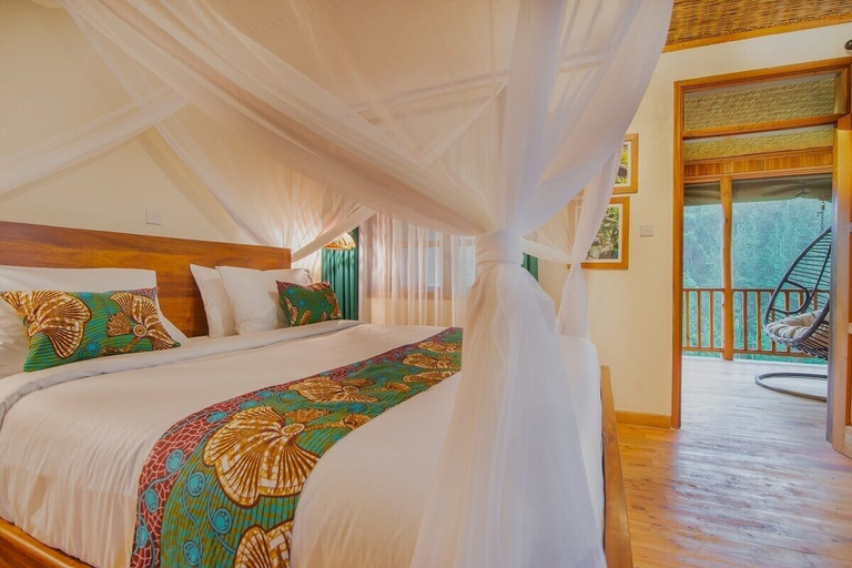 Bedroom, Gorilla Leisure Lodge, Kisoro