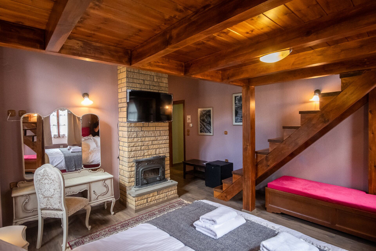 Bedroom 3, Old School Hotel, Epirus