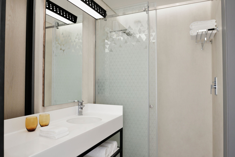 Bathroom 5, Aloft by Marriott Muscat, Seeb