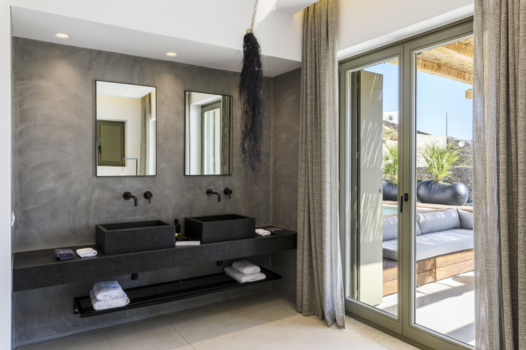 Bathroom 4, Nasta Suites & Villas Intentional Living Mykonos, South Aegean