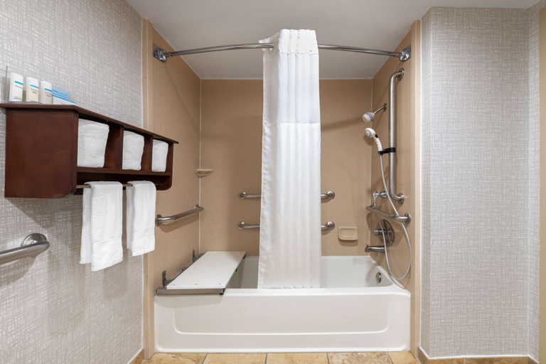 Bathroom 4, Hampton Inn Denver-International Airport, Denver