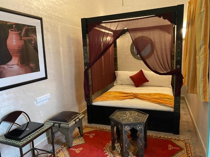 Bedroom 3, Riad Deux Palmiers, Marrakech
