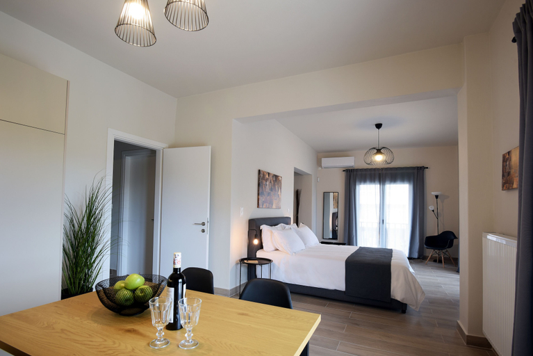 Bedroom 2, Aellō luxury apartments, Attica