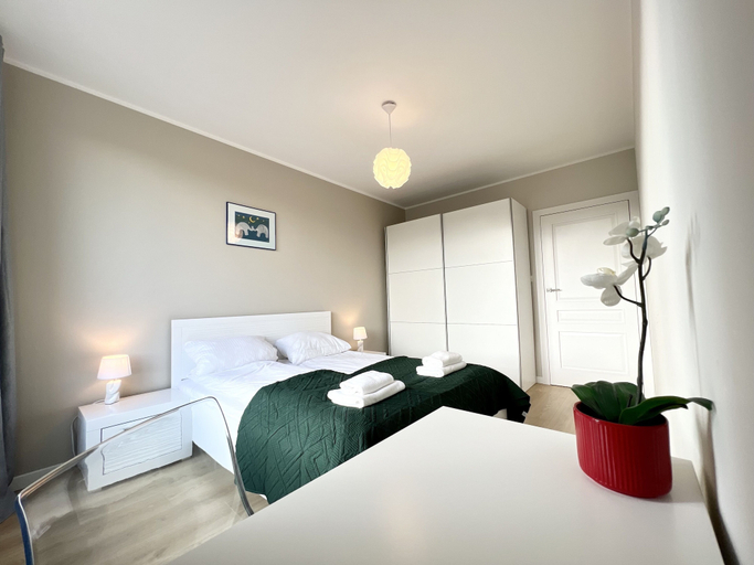 Bedroom 3, Apartamenty Garnizon by Q4Apartments, Gdańsk City
