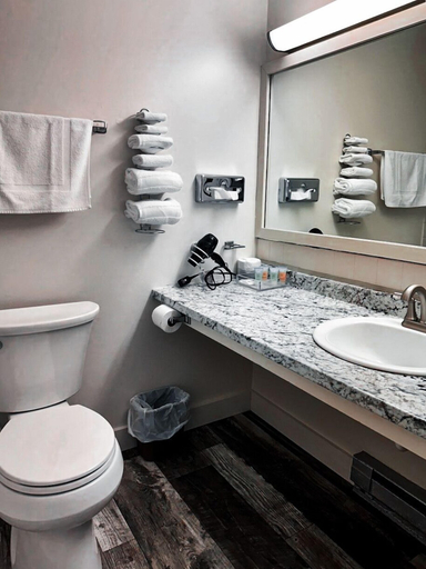 Bathroom 3, Newport Motel, Sullivan