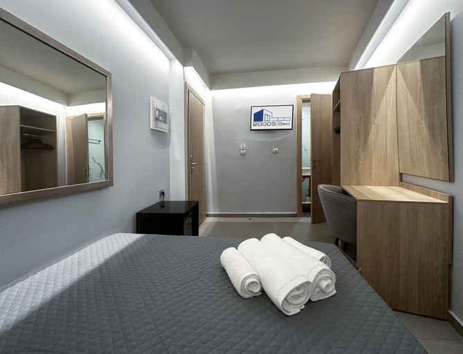 Bedroom 3, RodosRooms, South Aegean