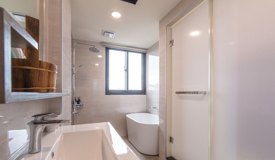 Bathroom 4, Happienss Sea Surfing B&B, Yilan