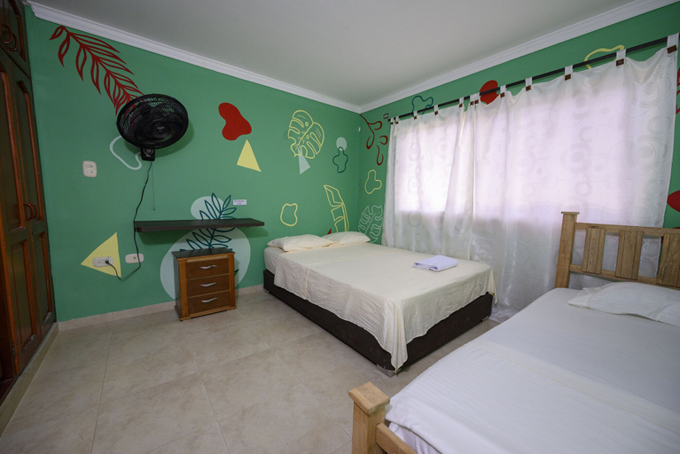Bedroom 4, Macondo Hostel, Santa Marta (Dist. Esp.)