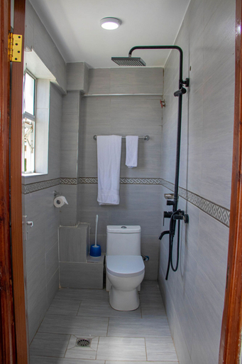 Bathroom 4, Waffles Suites, Nakuru Town East