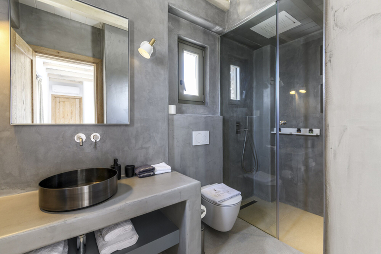 Bathroom 4, Nasta Suites & Villas Intentional Living Mykonos, South Aegean