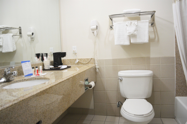 Bathroom 4, Baymont by Wyndham Galveston, Galveston