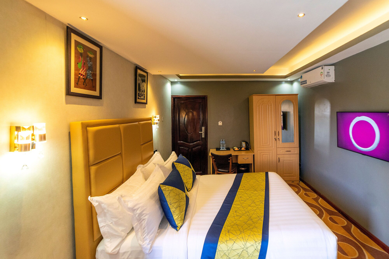 Bedroom 3, Afro Park Hotel and Health Club, Kampala