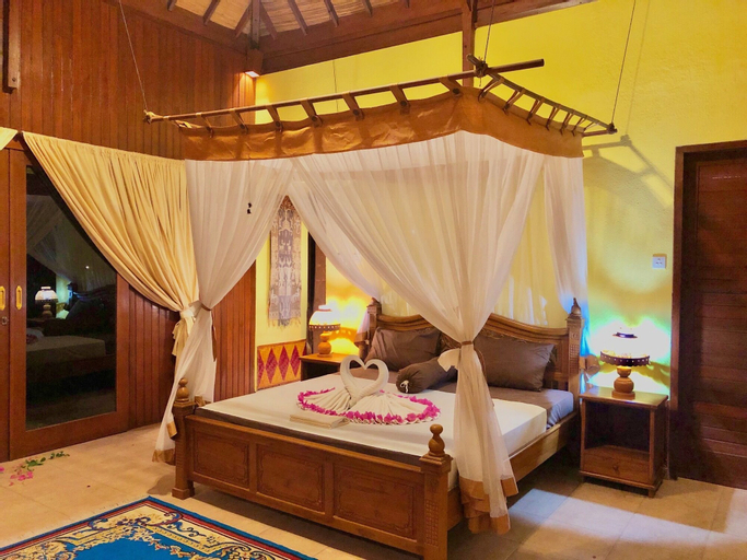Bedroom 2, Villa Bulan Madu Gili Air, Lombok