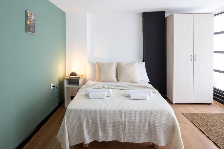 Bedroom 3, Artsy Nest in Haifa CTR by Sea N' Rent