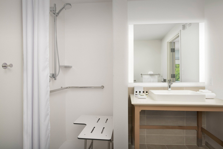 Bathroom 4, Element by Marriott Portland Beaverton, Washington