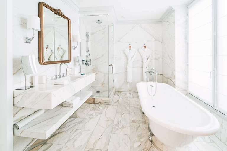Bathroom 4, Hôtel du Louvre, in The Unbound Collection by Hyatt, Paris