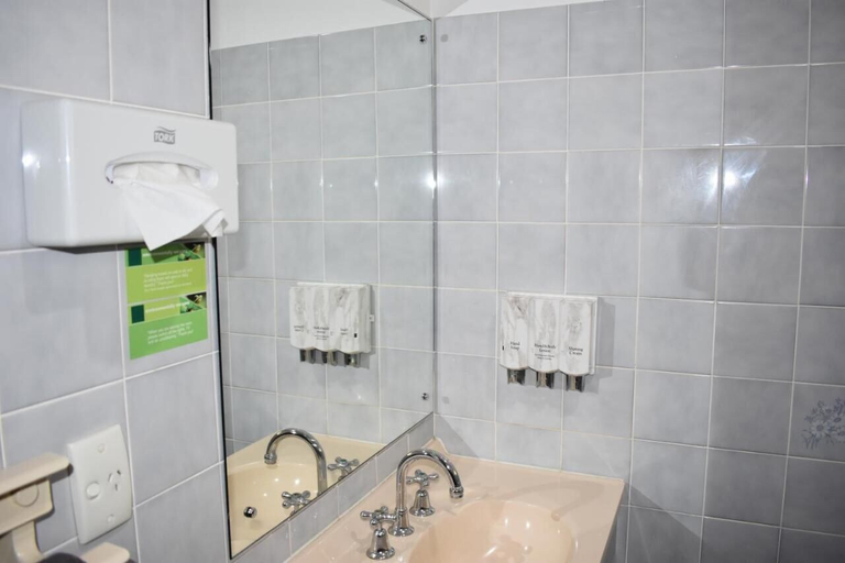 Bathroom, Roundhouse Motel, Peterborough