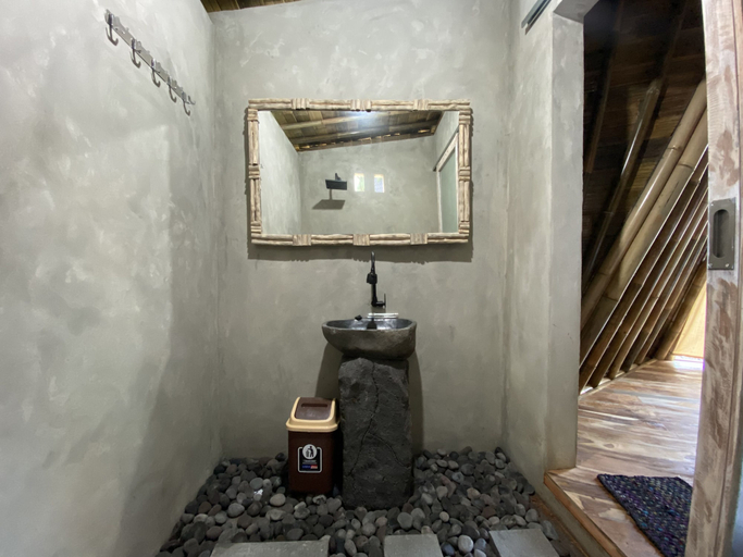 Bathroom 4, Bamboo Mount Batur and Hot Spring, Bangli