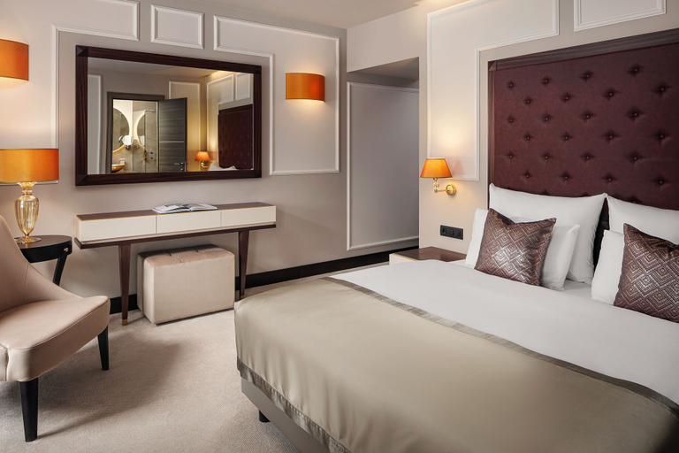 Bedroom 4, Boutique Hotel Saxonia, Karlovy Vary