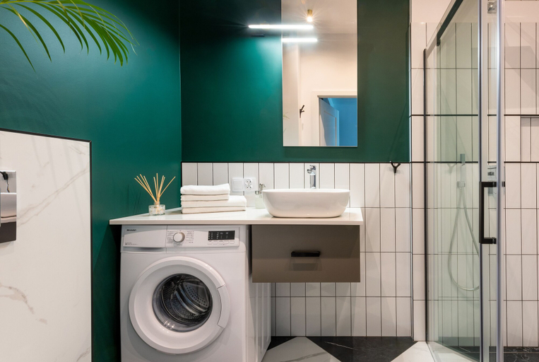 Bathroom 4, apartamenty-wroc River Point, Środa Śląska