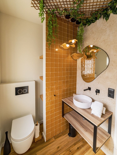 Bathroom 5, 19 Tile Ceramic Concept - by Unlock Hotels, Caldas da Rainha