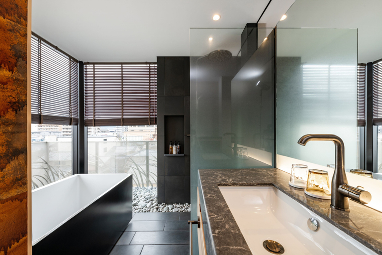 Bathroom 4, Genji Kyoto, a Member of Design Hotels, Kyoto