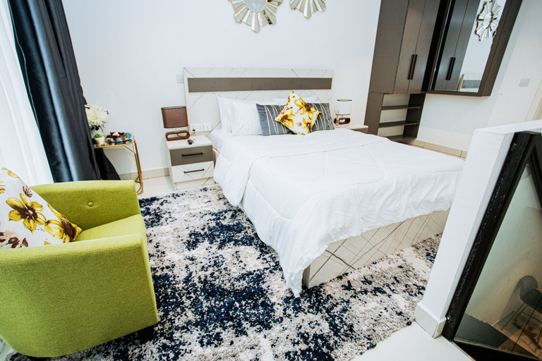 Bedroom 3, The Lennox 802 One Bed Duplex, Accra