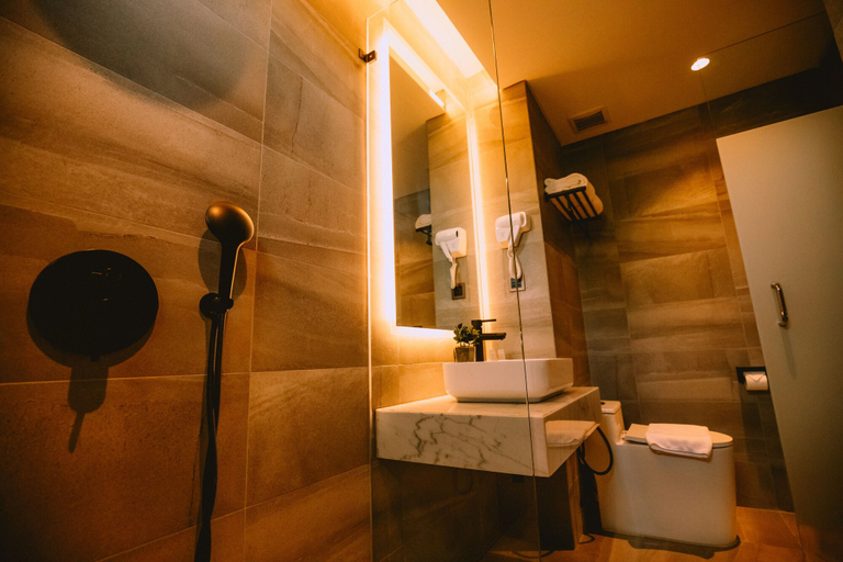 Bathroom 5, The Maximilian Hotel, Cauayan City