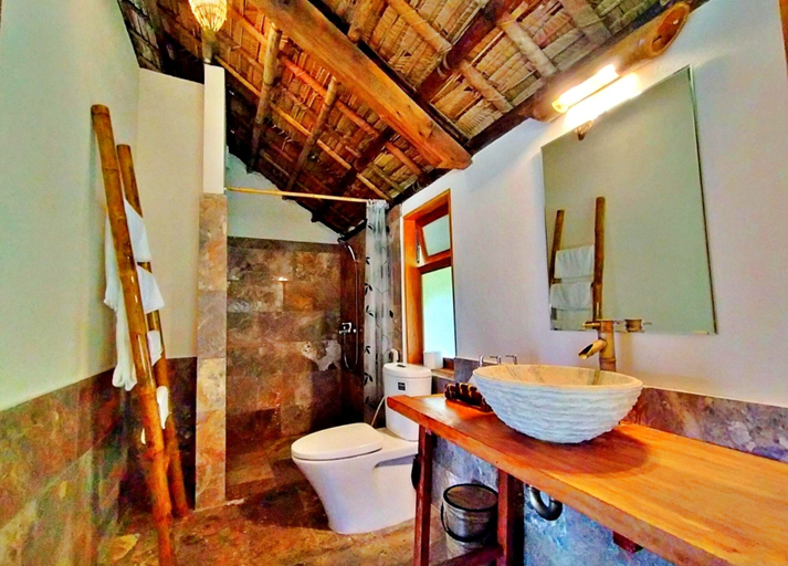 Bathroom, Pù Luông Boutique Garden Resort, Bá Thước