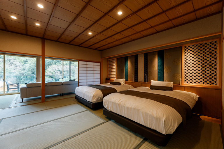 Bedroom 4, Tachibana Shikitei, Kaga