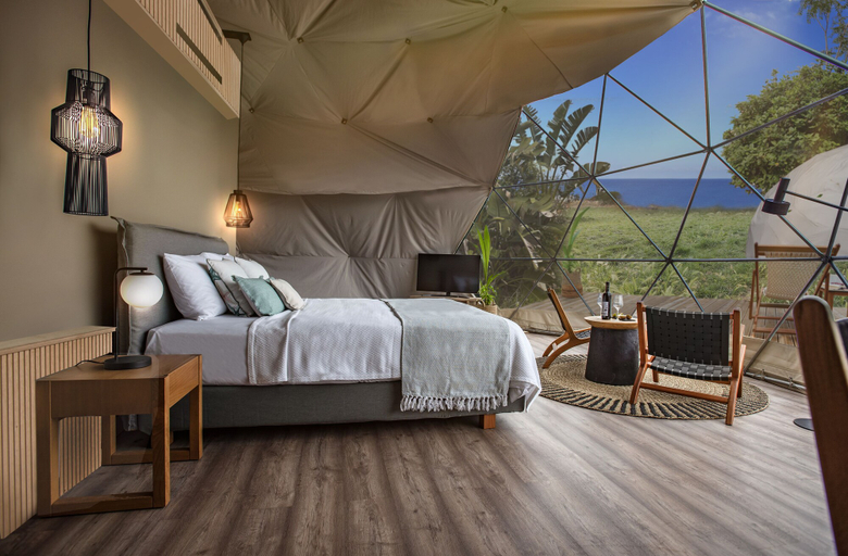 Bedroom 3, Eco Dome Crete, Crete