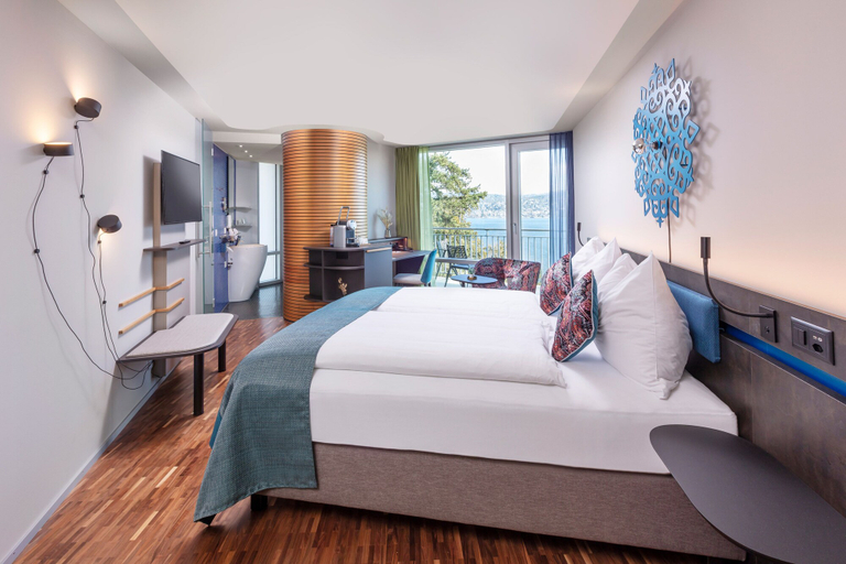 Bedroom 2, Lifestyle Hotel Sedartis Lake Zurich, Horgen