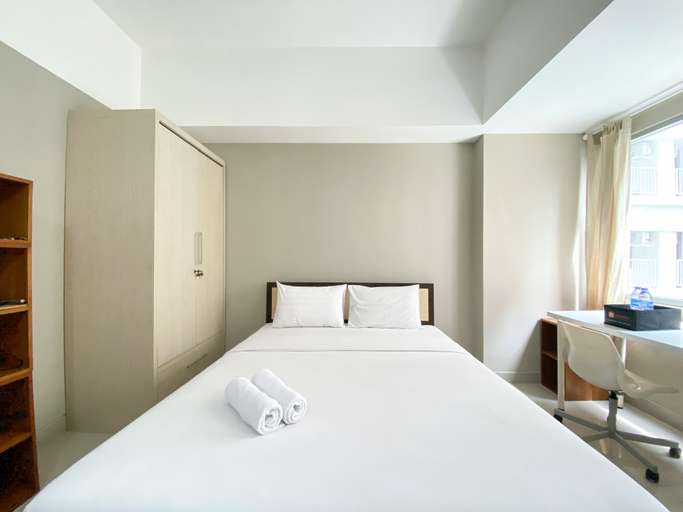 Bedroom 2, Great Choice Studio LRT City Jatibening Apartment By Travelio, Bekasi