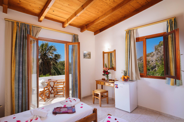 Bedroom 2, PREVELI DIONYSSOS ROOMS, Crete