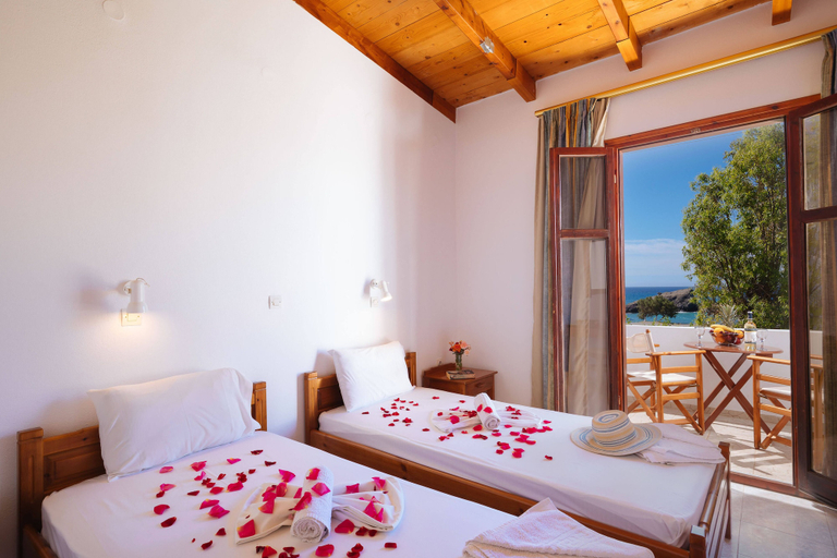 Bedroom 3, PREVELI DIONYSSOS ROOMS, Crete