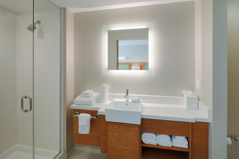Bathroom 4, SpringHill Suites by Marriott Bloomington, Monroe