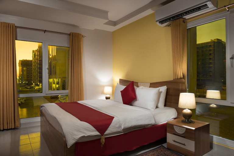 Bedroom, Manaf Hotel Suites, Seeb