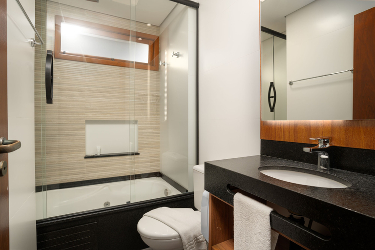 Bathroom 4, Bossa Jurerê Hotel, Florianopolis