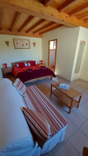 Bedroom 2, Le Moulin de L'étang, Ain