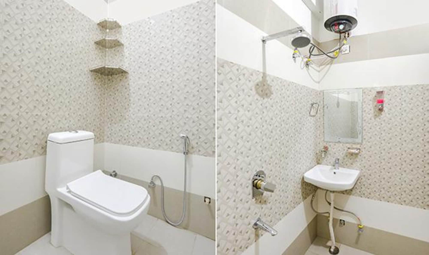 Bathroom, Fabhotel Jms Residency, Dehradun
