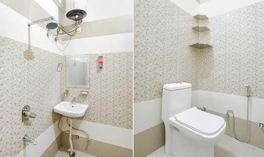 Bathroom 3, Fabhotel Jms Residency, Dehradun