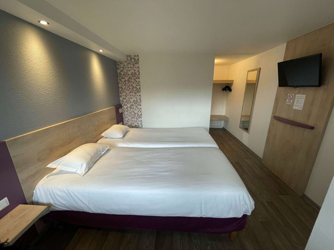 Bedroom 3, Kyriad Meaux Sud – Nanteuil Les Meaux, Seine-et-Marne